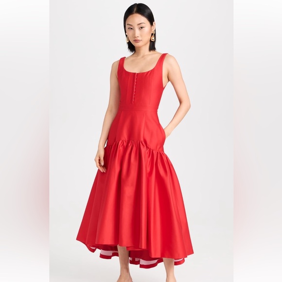 Alice + Olivia Dresses & Skirts - Alice + Olivia Diana Sleeveless Structured Midi Dress | 6
